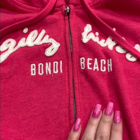 Gilly Hicks zip hoodie pink - Picture 3 of 5